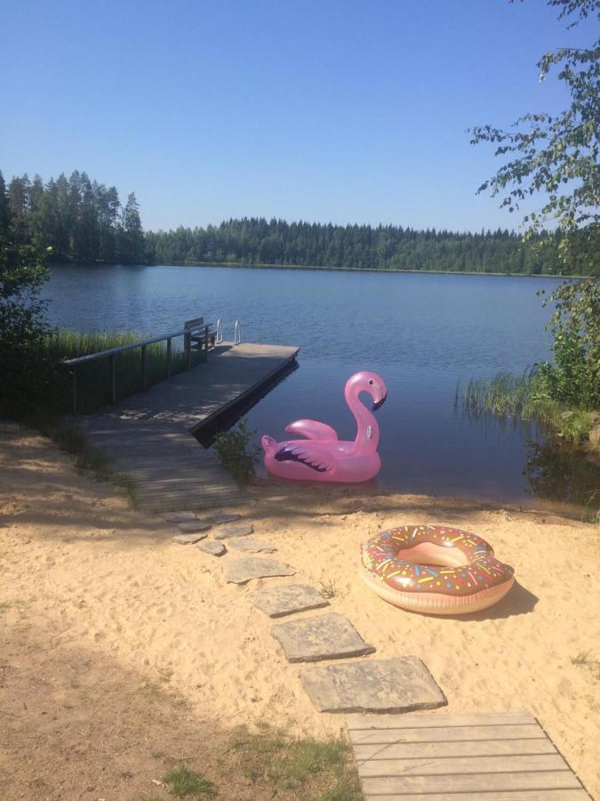 Kankaanpää Private Lakeside Holiday Property In Nature מראה חיצוני תמונה